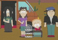 band timmy burch GIF by South Park 