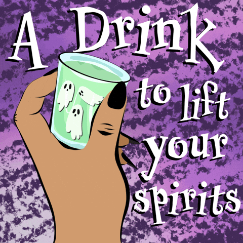 Cheers October GIF by Jack0_o