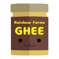 Ghee Sticker by Rainbow Farms