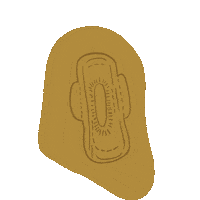 Get_Joni feminism pad pads joni Sticker