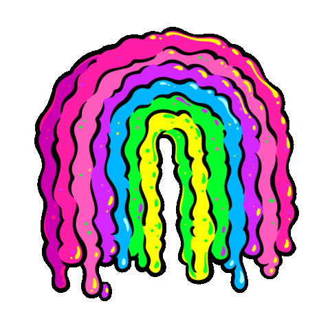 Rainbow Sticker Sticker by Fringe Festival Wellington