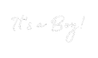Its A Boy Ikiz Sticker