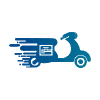 Moto Entrega Sticker by Casas da Água