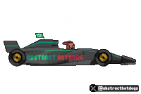 Third Place Racing Sticker by HotDogs