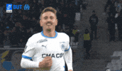 Happy Football GIF by Olympique de Marseille