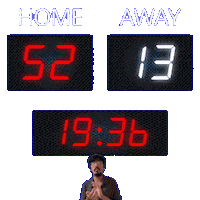 13 Away Sticker