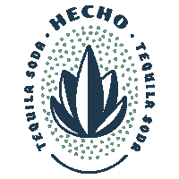 hecho tequilasoda hechotequilasoda saludyamor hechobadge Sticker
