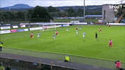 Goal Flick GIF by Cliftonville Football Club