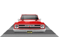 Truck Driving Sticker by C10 Intervention