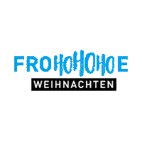 Frohe Weihnachten Sticker by Windrich & Sörgel