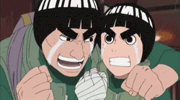 Might Gai Rock Lee GIF