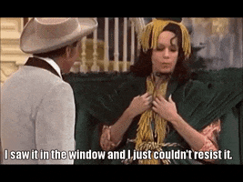 couldn't resist carol burnett GIF by Puffin Graphic Design