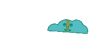 8Trackrum cloud rum spicedrum 8track Sticker