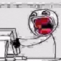 Angry Stick Figure GIF