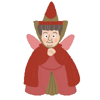 Sleeping Beauty Flora Sticker