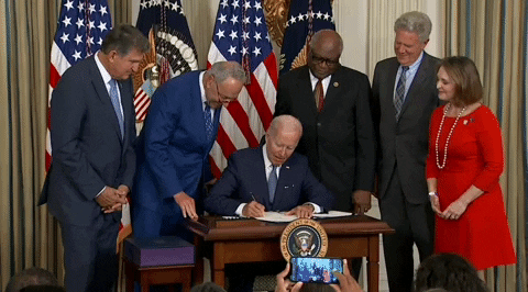 Signing Joe Biden GIF by GIPHY News
