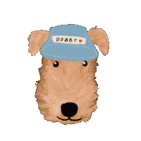 Wire Fox Terrier Dog Sticker by breadcrumbsclub