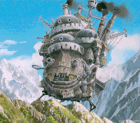 castle in the sky GIF