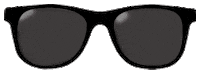 Sun Glasses Sticker by Wesam's World