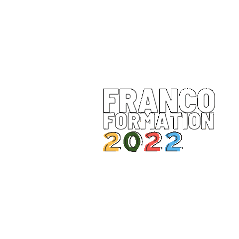 Francoformation Sticker by Jeune Chambre Economique de Lyon
