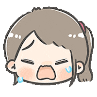 Sad Heart Sticker by ChuChu X BoBo