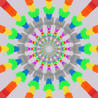 Rainbow Motion Graphics GIF by xponentialdesign