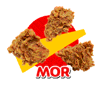 Fried Chicken Food Sticker by MOR Store
