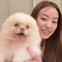 Biting Lady M GIF