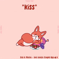 Kisses GIF by SoyandMochi