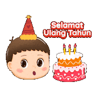 KasihSUN party baby birthday happy birthday Sticker