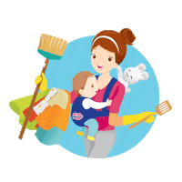 Baby Mom Sticker