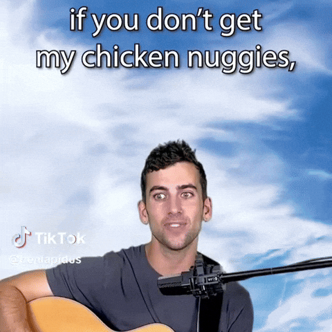 alisanzo chicken nuggies GIF