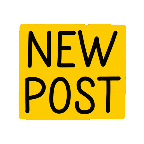 martineellis giphyupload new post yellow lettering Sticker