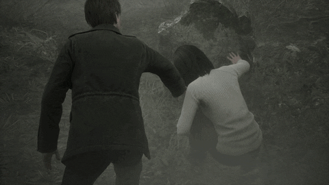 Scared James GIF by KONAMI
