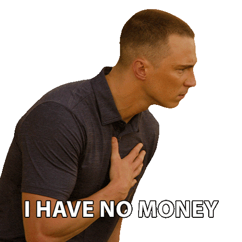 Outer Banks Im Broke Sticker by NETFLIX