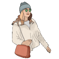 Girl Fashion Sticker by iriskristen