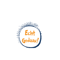 Echte_Spierkracht cartoon spraakwolk echte spierkracht echt gedaan Sticker