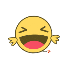 qwordsdotcom happy laugh haha senang Sticker