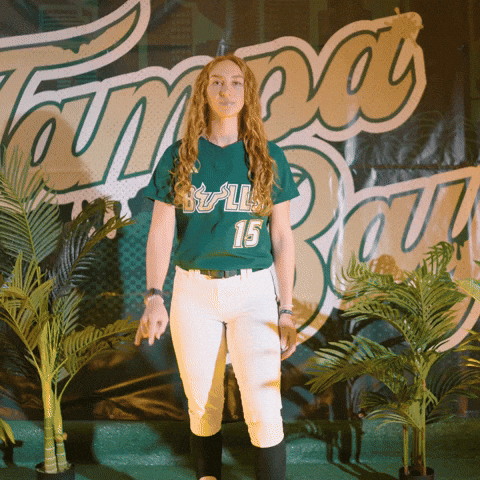 South Florida Horns Up GIF by USF Athletics