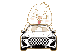 Bunny 閃 Sticker by EVANS艾特兔