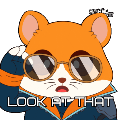 No Way Wow Sticker by Hamieverse