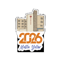 New Year Sticker by Dorak Holding