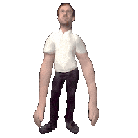 3D Portrait Sticker by Originals