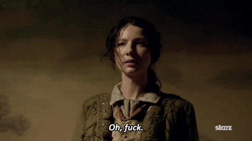 Season 1 Reaction GIF by Outlander