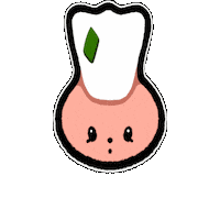 Jump Teeth Sticker