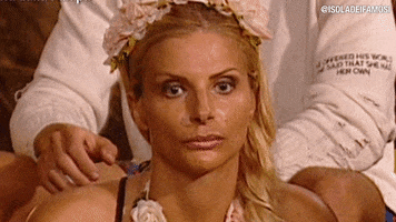 confused isola13 GIF by Isola dei Famosi