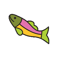 maevechocolate water ocean fish pet Sticker