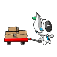 Fun Delivery Sticker by elfo