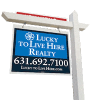 Real Estate House Sticker by Lucky To Live Here