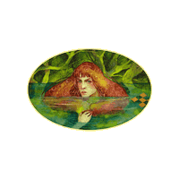julianahellmuth art german watercolor filipina Sticker